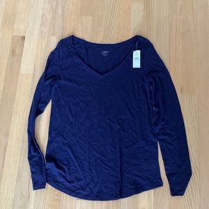 LOFT lightweight long sleeve shirt